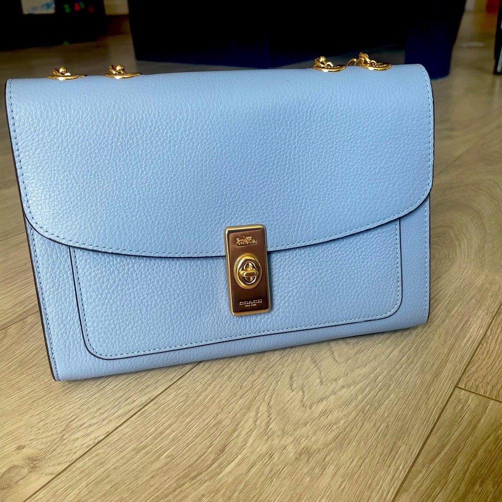 Coach crossbody chain bag